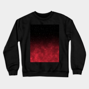 Red Galaxy Crewneck Sweatshirt